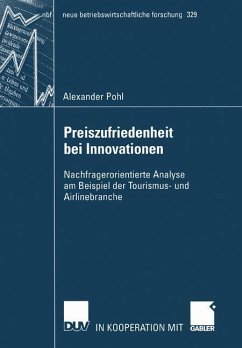 Preiszufriedenheit bei Innovationen - Pohl, Alexander