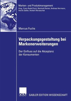 Verpackungsgestaltung bei Markenerweiterungen - Fuchs, Marcus