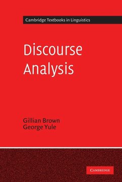 Discourse Analysis - Brown, Gillian; Yule, George