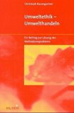 Umweltethik-Umwelthandeln