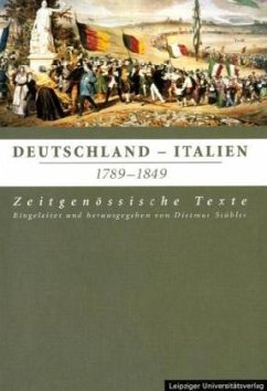 Cover Deutschland - Italien 1789-1849