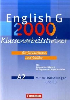 Klassenarbeitstrainer, 6. Schuljahr, m. Audio-CD / English G 2000, Ausgabe A Bd.2 - Mulla, Ursula