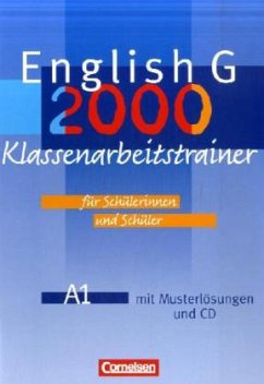 Klassenarbeitstrainer, 5. Schuljahr, m. Audio-CD / English G 2000, Ausgabe A Bd.1