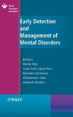 Early Detection and Management of Mental Disorders - Maj, Mario