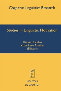 Studies in Linguistic Motivation - Radden, Günter / Panther, Klaus-Uwe (eds.)