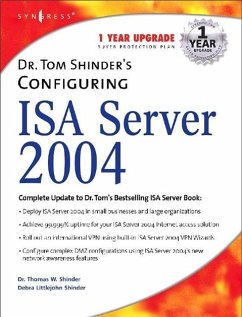 Dr. Tom Shinder's Configuring ISA Server - Shinder, Debra Littlejohn;Shinder, Thomas W