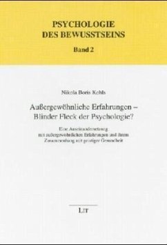 Cover Außergewöhnliche Erfahrungen - Blinder Fleck in der Psychologie?