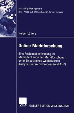 Online-Marktforschung - Lütters, Holger