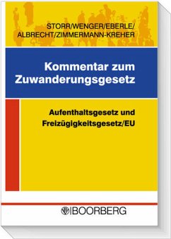 Cover Kommentar zum Zuwanderungsgesetz