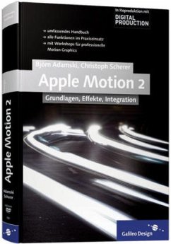 Apple Motion 2, m. DVD-ROM - Adamski, Björn; Scherer, Christoph