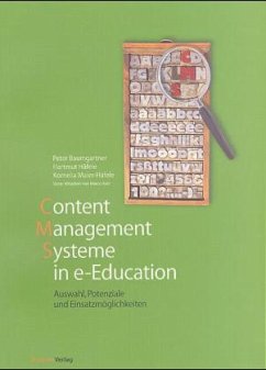 Content Management Systeme in e-Education - Baumgartner, Peter;Häfele, Hartmut;Maier-Häfele, Kornelia
