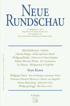 Cover Statt Kunst