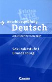 Sekundarstufe I Brandenburg / Abschlussprüfung Deutsch