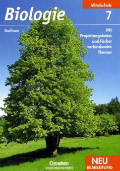 Cover Klasse 7, Schülerbuch / Biologie, Mittelschule Sachsen, Neubearbeitung