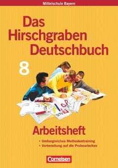 Das Hirschgraben Sprachbuch. 8. Schuljahr. Arbeitsheft. Hauptschule Bayern - Bruckmeier, Marion