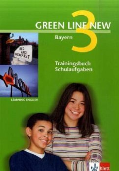 Trainingsbuch Schulaufgaben, 7. Schuljahr, m. Audio-CD / Green Line New, Ausgabe für Bayern 3