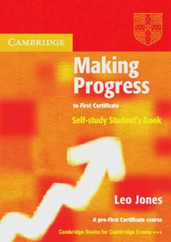 Cover Self-study Student's Book / Making Progress to First Certificate