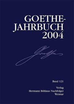 Cover Goethe-Jahrbuch 2004
