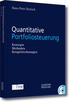 Quantitative Portfoliosteuerung, m. CD-ROM - Deutsch, Hans-Peter