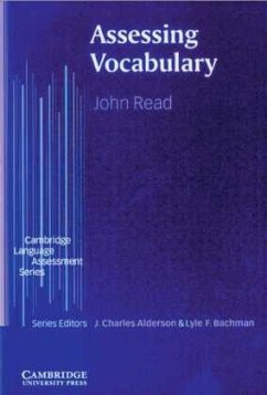 Assessing Vocabulary - Reed, John