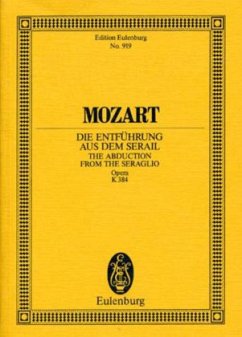 Entführung aus dem Serail, KV384, Partitur - Mozart, Wolfgang Amadeus