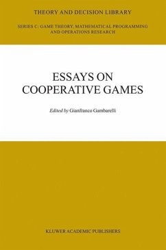 Essay in Cooperative Games - Gambarelli, Gianfranco (ed.)