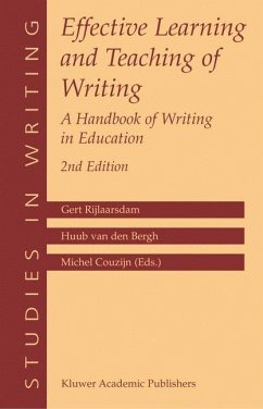 Effective Learning and Teaching of Writing - Rijlaarsdam, G. / van den Bergh, Huub / Couzijn, M. (eds.)