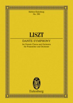 Dante-Sinfonie, Partitur - Dante-Sinfonie