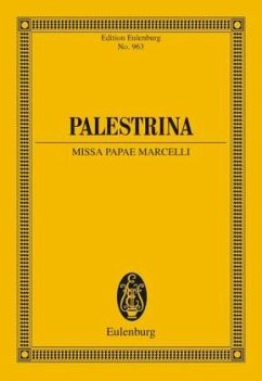 Missa Papae Marcelli, Partitur - Missa Papae Marcelli