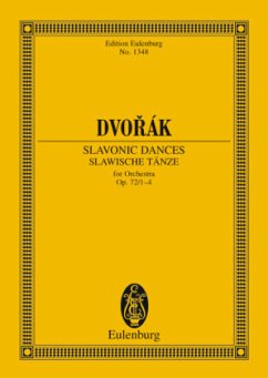 Slawische Tänze, op. 72/1-4, B 147, Partitur - Slawische Tänze