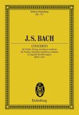 Violinkonzert E-Dur BWV 1042, Partitur