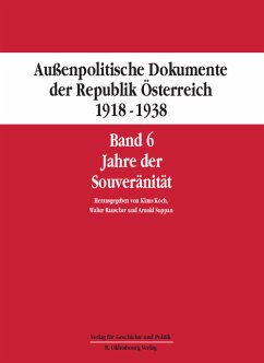 Cover Außenpolitische Dokumente der Republik Österreich 1918-1938 (ADÖ). Band 6