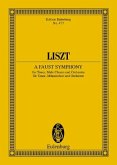 Eine Faust-Sinfonie, Partitur