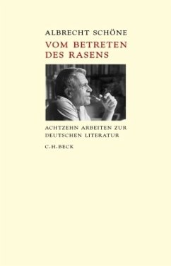 Vom Betreten des Rasens - Schöne, Albrecht