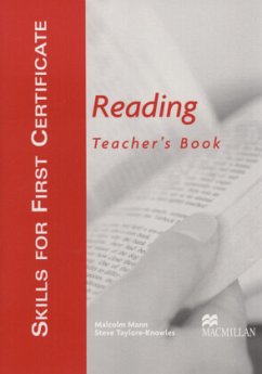 Reading, Teacher's Book / Skills for First Certificate