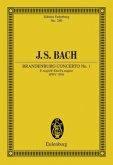 Brandenburgisches Konzert Nr.1 F-Dur BWV 1046, Partitur