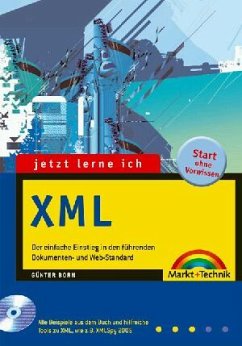 Jetzt lerne ich XML, m. CD-ROM - Born, Günter