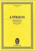 Wiener Blut op. 354, Partitur