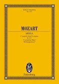 Missa C-Dur KV 317 (Krönungsmesse), Partitur Missa C-Dur KV 317 (Krönungsmesse), Partitur