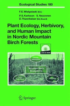 Plant Ecology, Herbivory, and Human Impact in Nordic Mountain Birch Forests - Wielgolaski, Frans E. (ed.)