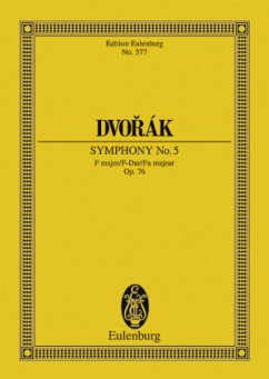 Sinfonie Nr. 5 F-Dur op.76 B 54, Partitur - Sinfonie Nr. 5 F-Dur