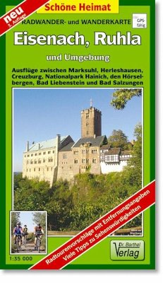 Doktor Barthel Karte Eisenach, Ruhla und Umgebung