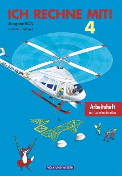 Ich rechne mit 4. Arbeitsheft. Östliche Bundesländer (Süd). Neubearbeitung - Käding, Klaus-Peter