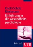 Einführung Gesundheitspsychologie