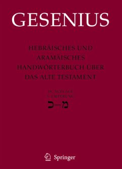 Kaf bis Mem / Hebräisches und Aramäisches Handwörterbuch über das Alte Testament Bd.3 - Gesenius, Wilhelm