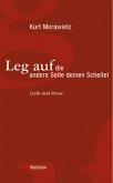 Leg auf die andere Seite deinen Scheitel