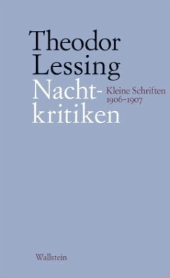 Nachtkritiken - Lessing, Theodor