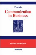 Communication in Business - Pawelzik, Birgit