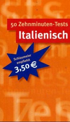 Cover 50 Zehnminuten-Tests Italienisch