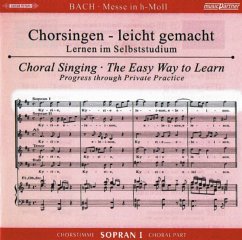 Messe In H-Moll - Chorstimme Sopran I (2 Cd)